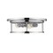 Z-Lite Savannah 3 Light Flush Mount, Chrome & Clear 462F16-CH - alternate 6